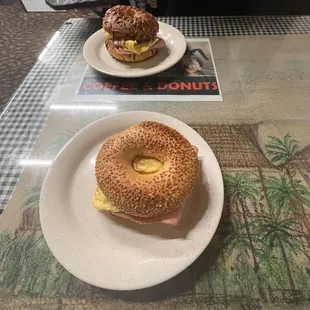 Breakfast bagel