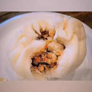 Cham Bao: great outside shell. I just wish they add some fat in the meat to make it more moist. Flavor was great though