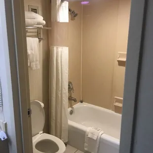 Clean bathroom.