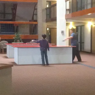 Ping pong table