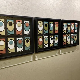 Current Art displayed at the Country Club