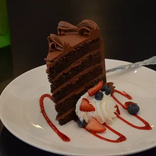 Chocolate Fudge Cake, delicious