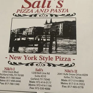 outside, pizza