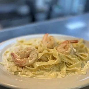 Shrimp Alfredo