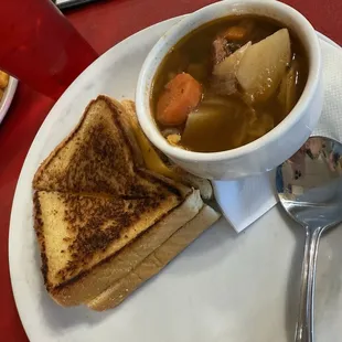 Grilled Cheese, Soup