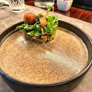 Oyster Mushroom Bisque