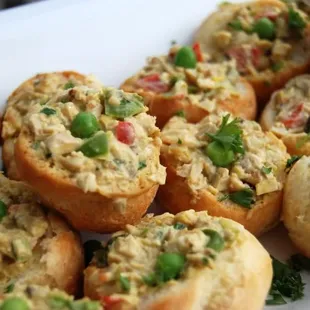 Chicken Salad Puffs