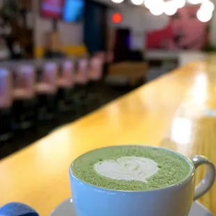 Matcha Latte: can substitute milk at an additional cost ($5.33).