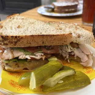 Turkey Club Sandwiches