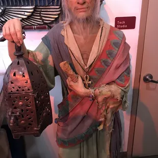 Last display on the tour