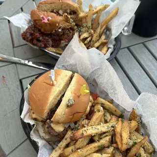 Not Nashville chicken sandwich