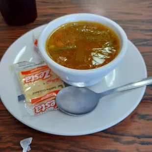 Vegetable beef soup