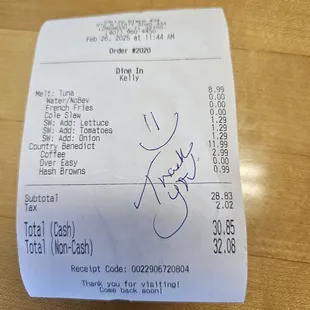 Receipt