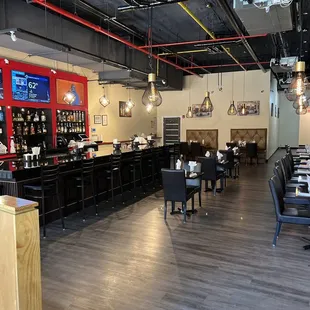 Dining, Take Out And Bar Area