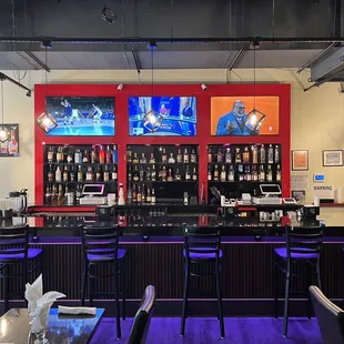 a view of the bar