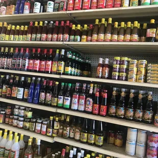 Sauces galore