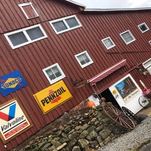 the outside of a building