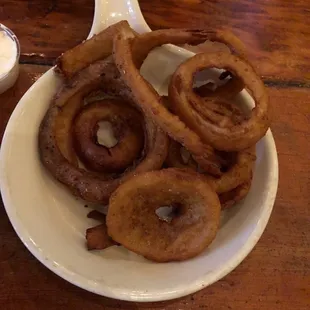 Jumbo Onion Rings. But are they really jumbo?