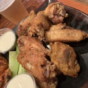 fried chicken wings, bbq wings, chicken, bbq chicken, chicken wings and fried chicken, chicken wings, poultry, fried chicken, food