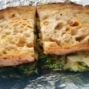 Broccoli Melt Sandwich