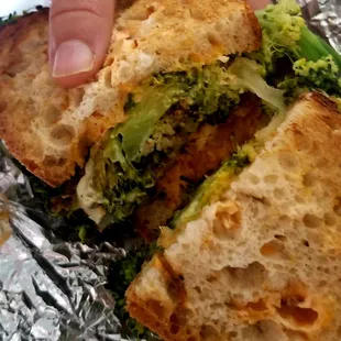 Broccoli Melt Sandwich