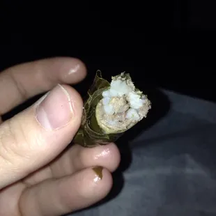 Innards of dolma