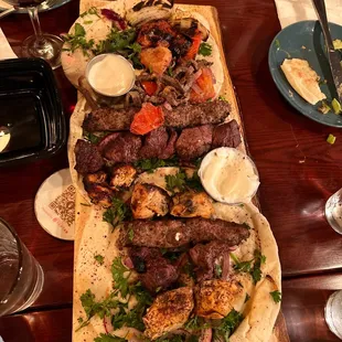 combo meat platter