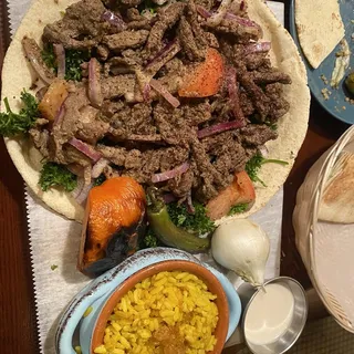 Grilled Lamb Chop Platter