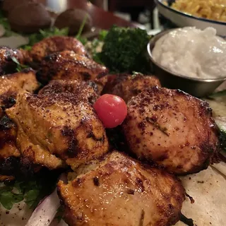 Shish Tawouk Platter