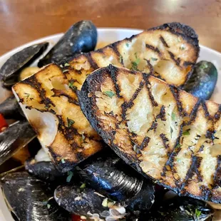 oysters and mussels, shellfish, oysters, food, mussels