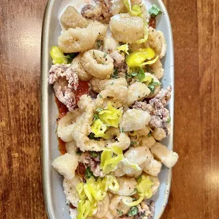 Flash Fried Calamari Lunch