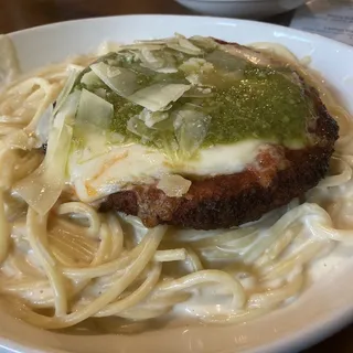Chicken Parmesan Pasta Dinner