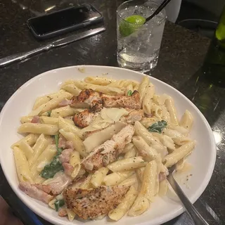 Penne carbonara