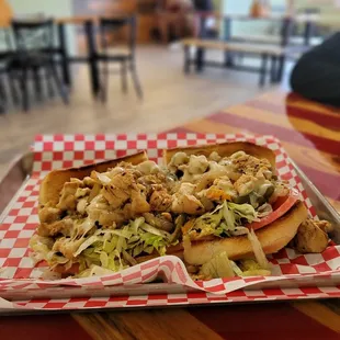 Chicken signature hoagie
