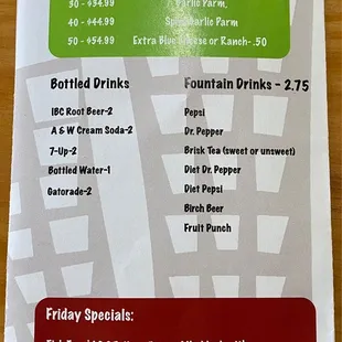 Latest and greatest, updated menu as of 10 Mar &apos;23