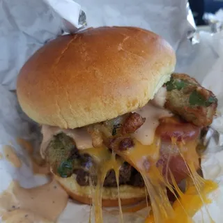 Jalapenos Popper Burger