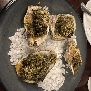 Oysters Rockefeller