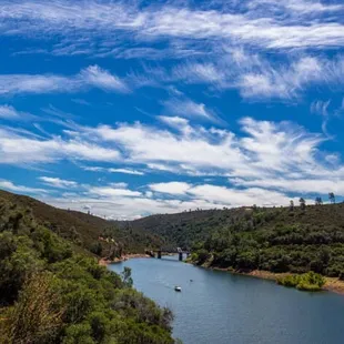 View of the bridge looking back. Shot by Front Street Media - El Dorado Hills