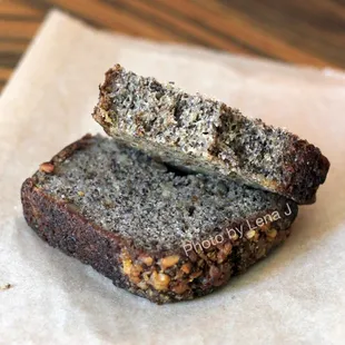 Inside of Buckwheat banana bread ($4) - really good. Super soft and moist, strong banana flavor, slightly nutty taste.