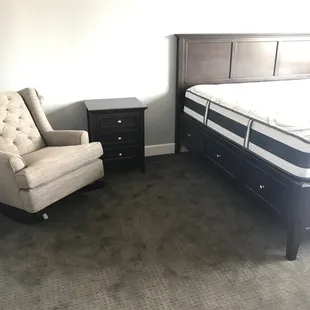 Rocking Chair, &amp; Bedroom Set.