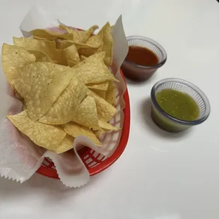 Chips and Salsa to start