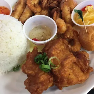 Crispy Seafood Plate