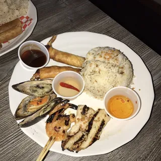 Grilled Seafood Plate