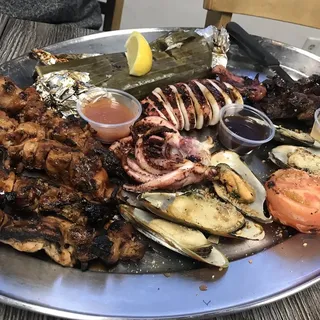 9. Seafood Kamayan Platter