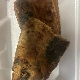 Fried milk fish