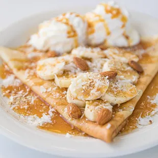 Banana Foster Crepe