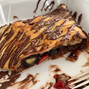 Berry Twist Crepe