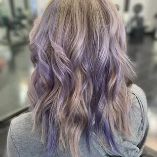 Lavender highlights