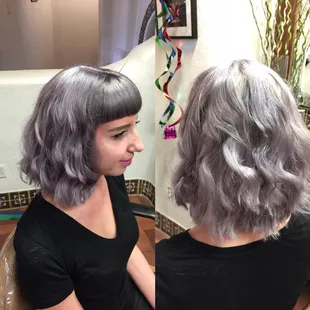 Silver Hair by Tony