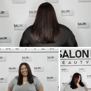 All the angles to show off my new look